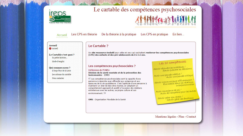 Le cartable des compétences psychosociales
