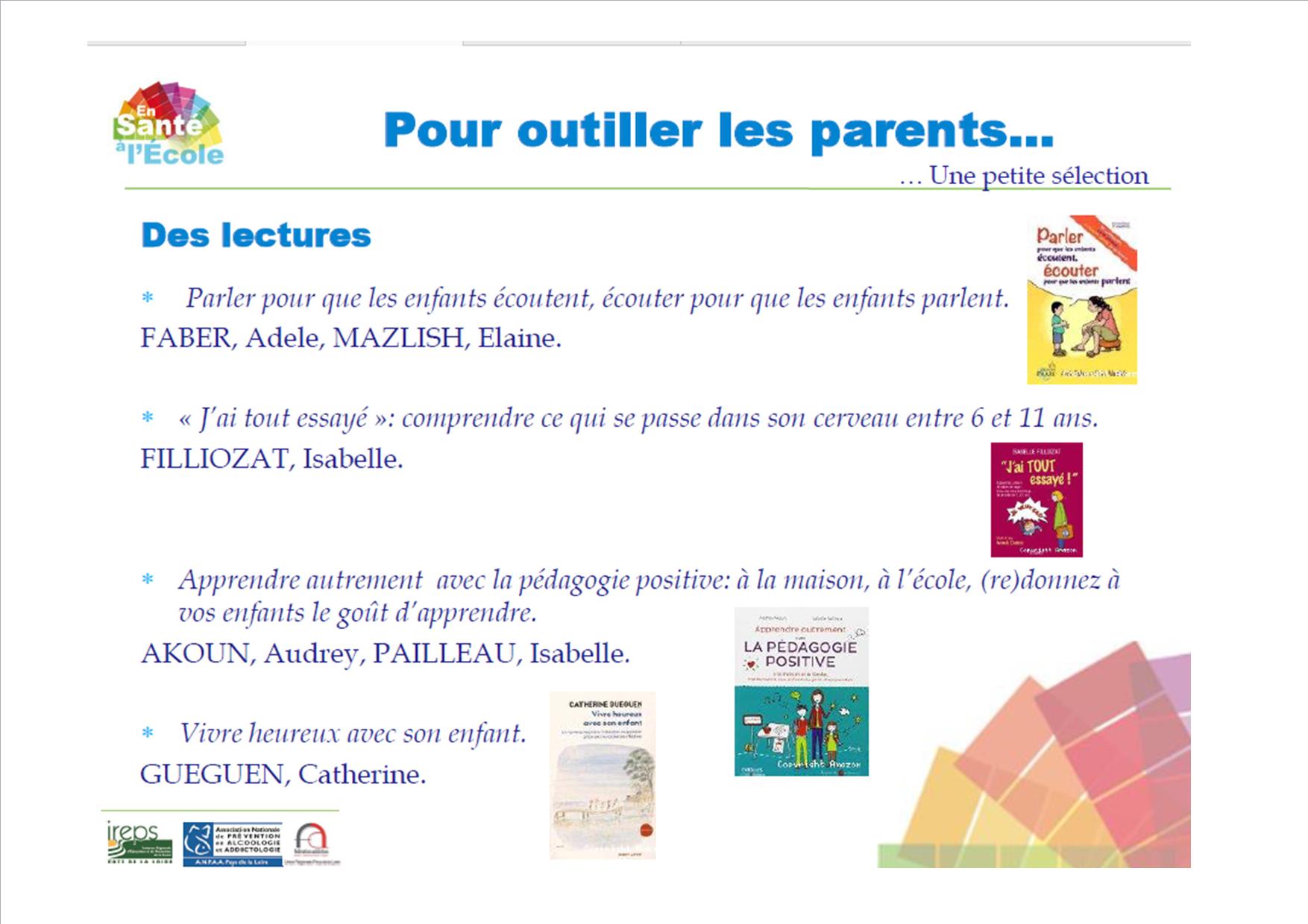 Pour outiller les parents